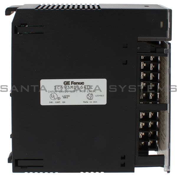 General Electric IC693 MDL 640  24 VDC Input Positive Logic 16-PT Product Image