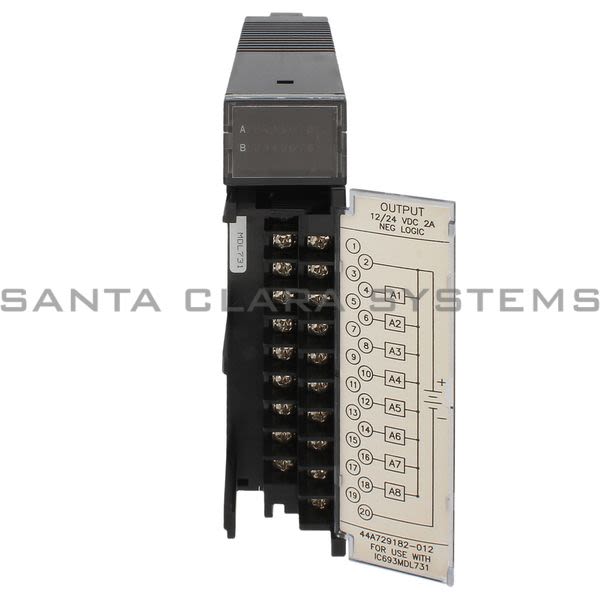 General Electric IC693 MDL 731  12/24 VDC Output Neg Logic 8-PT Product Image