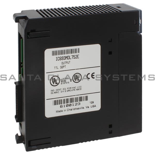 General Electric IC693MDL752 Output Module TTL Product Image