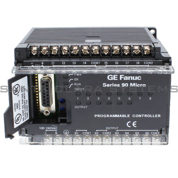 General Electric IC693UDR001NP1 PLC 14 Point DC Relay In/ Relay Out AC Power Product Image
