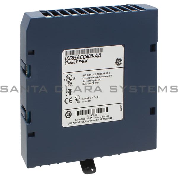 General Electric IC695ACC400 CPU Energy Pack | RX3i Product Image