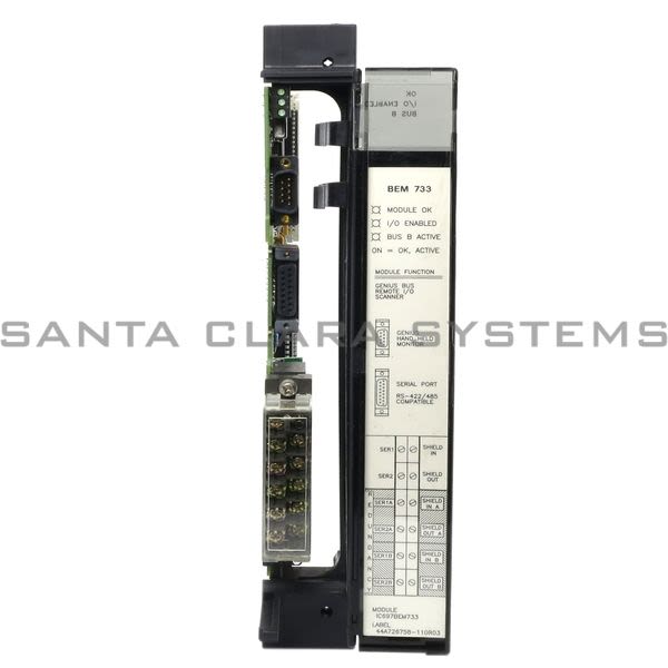 General Electric IC697 BEM 733  Series 90-70 Genius I/O Scanner Product Image