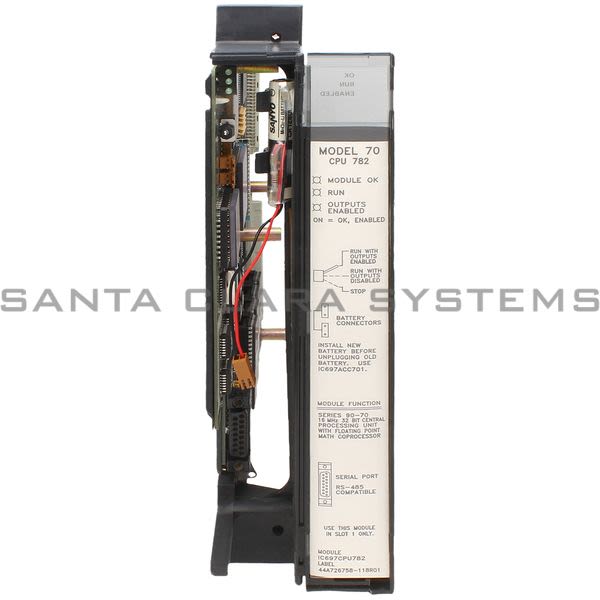 General Electric IC697CPU782 CPU 16MHz Floating PT Product Image