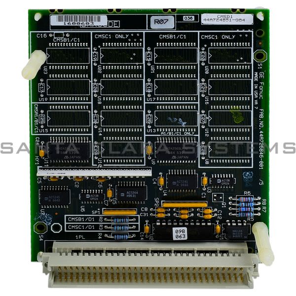 General Electric IC697MEM713 64kB CMOS Memory Product Image