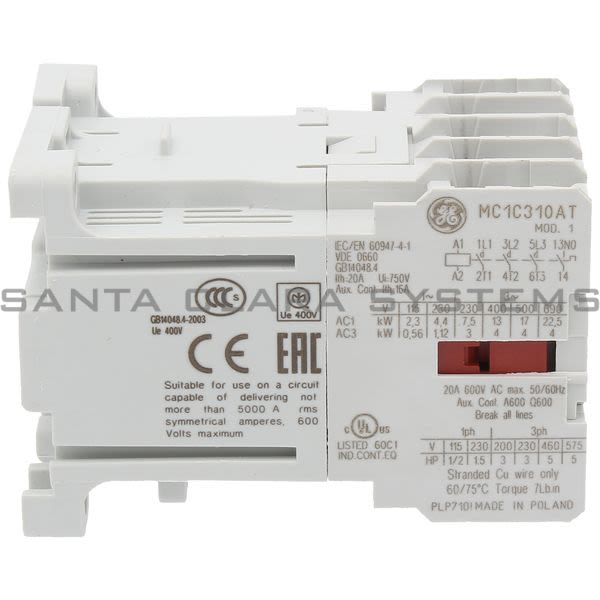 General Electric MC1C310ATD Contactor Product Image