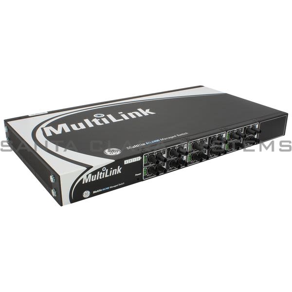 General Electric ML2400-F-HI-HI-A2-A2-A2-XX-X Rack-mounted Managed Switched Product Image