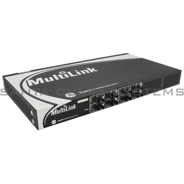 General Electric ML2400-F-HI-HI-A2-A2-XX-XX-X Rack-mounted Managed Switch Product Image