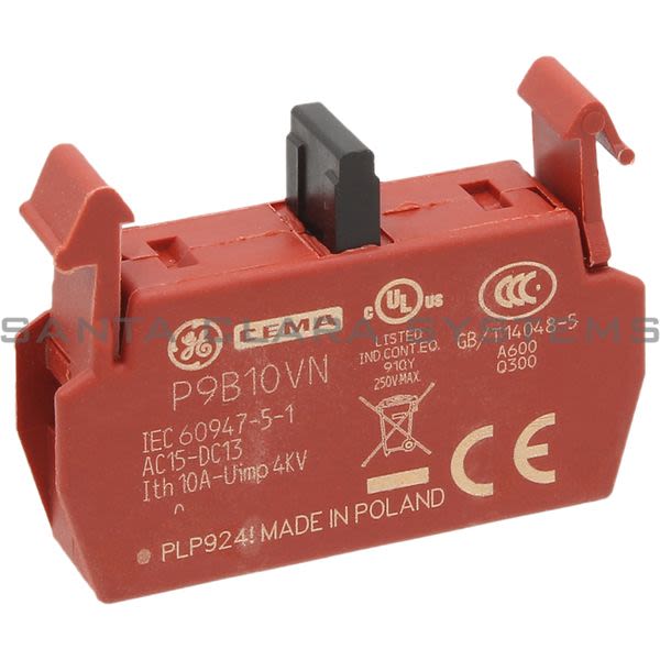 General Electric P9B10VN Contact Block Product Image
