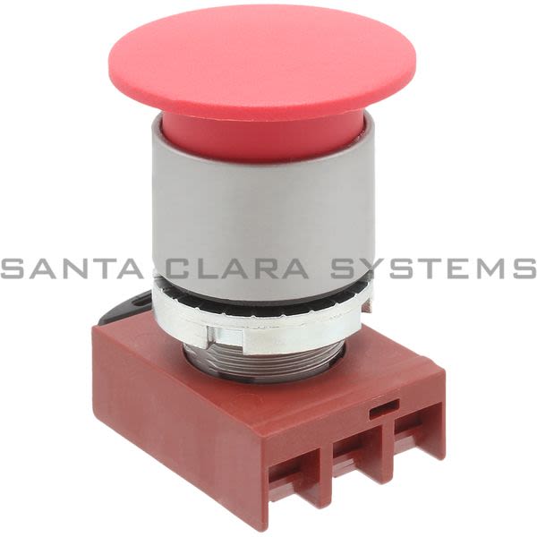 General Electric P9MET4RN1 Pushbutton 22mm 2Pos Push/Pull Maint 40mm Red Mush | ABB 1SFA184061R9001 Product Image