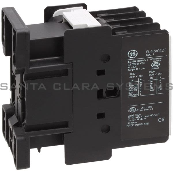 General Electric RL4RA022TJ Control Relay Product Image