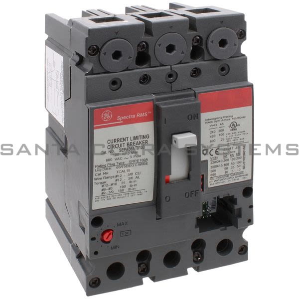 General Electric SEPA36AT0100 Circuit Breaker Product Image