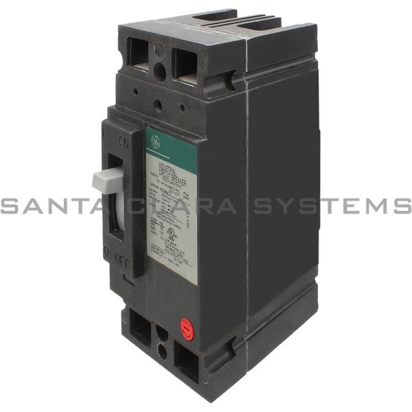 General Electric TED124015WL CIRCUIT BREAKER 1PHASE,  15AMP, 2POLE 480VAC Product Image