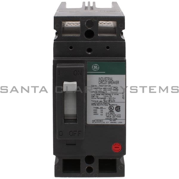 General Electric TED124125 Circuit Breaker Product Image