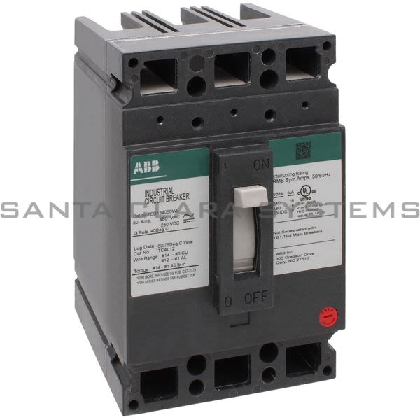 General Electric TED134050WL Circuit Breaker Product Image