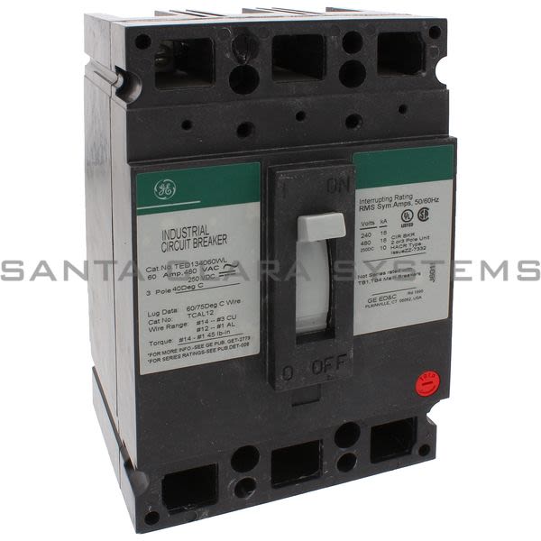 General Electric TED134060WL Circuit Breaker Product Image