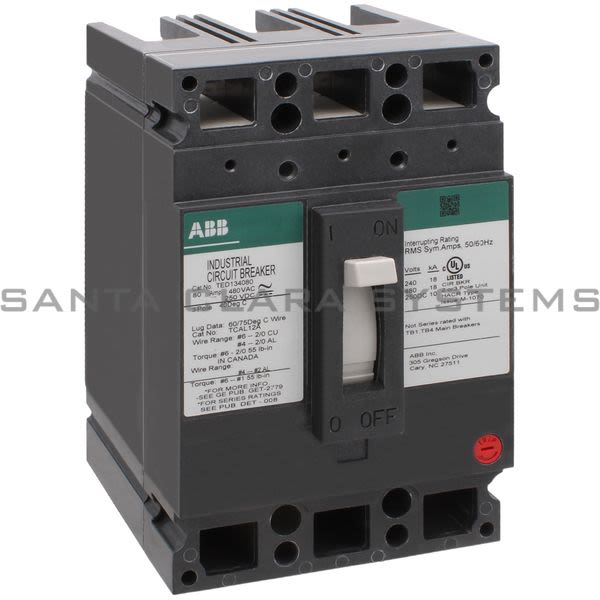 General Electric TED134080WL Circuit Breaker Product Image