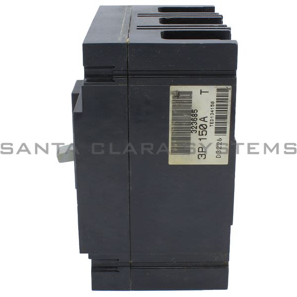 General Electric TED134150WL Circuit Breaker 150AMP 3 Pole 480VAC w/Lugs Product Image