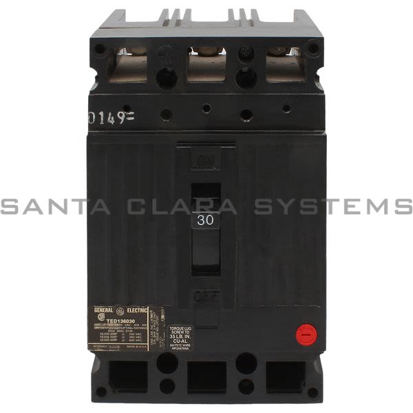 General Electric TED136030 Circuit Breaker Product Image