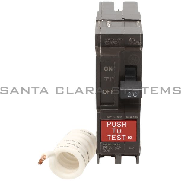 General Electric THQL1120GF Circuit Interrupter With Ground Fault Product Image