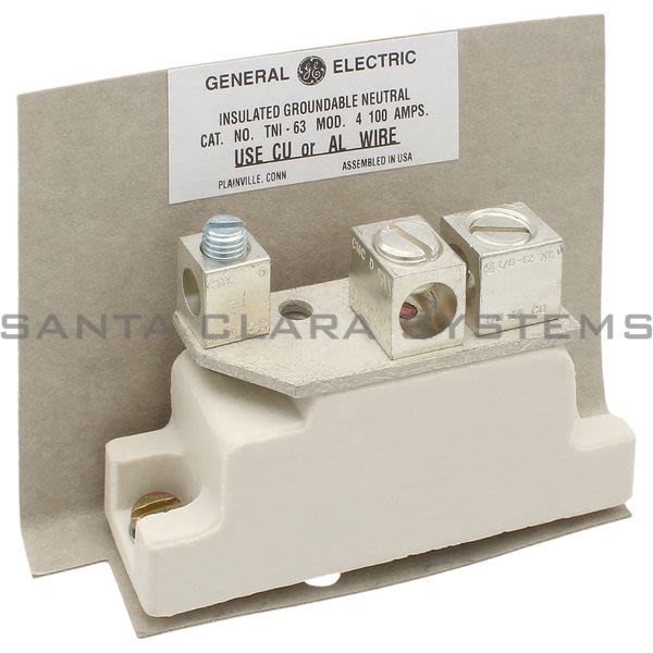General Electric TNI63 Neutral Kit for Safety Switch Product Image
