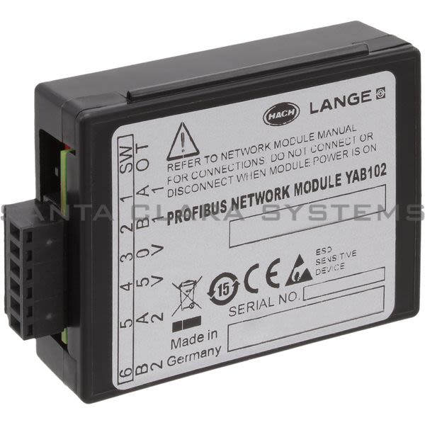 Hach YAB102  Lange PROFIBUS DP Communications Module Product Image