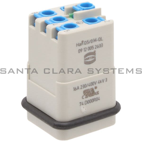 Harting 09120052633 Han Q Male Insert Product Image