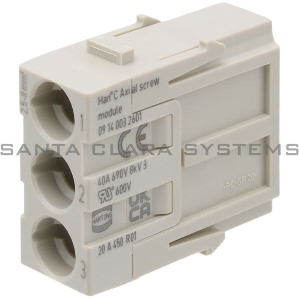 Harting 09140032601 Han C Axial Module Product Image