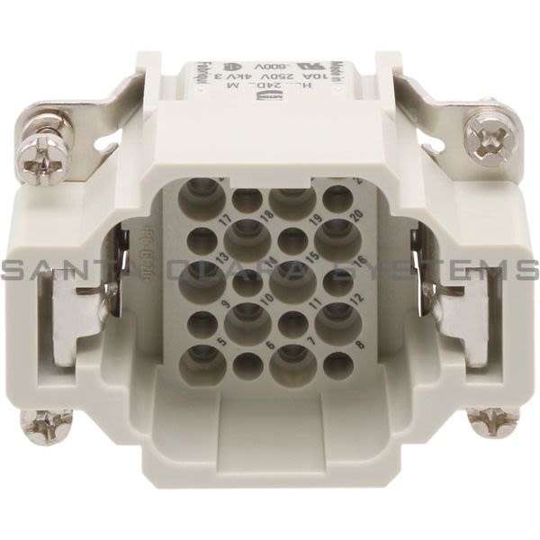 Harting 09160243001 Han DD Male Crimp Insert Product Image