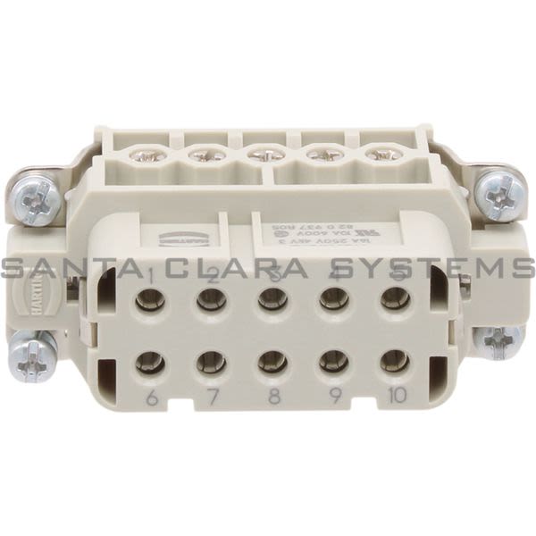 Harting 09200102812 Han 10A-BU-S Female Insert Product Image