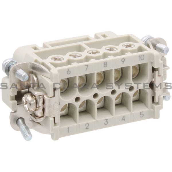 Harting 09200102812 Han 10A-BU-S Female Insert Product Image