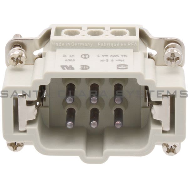 Harting 09330062601 Han E Male Screw Insert Product Image