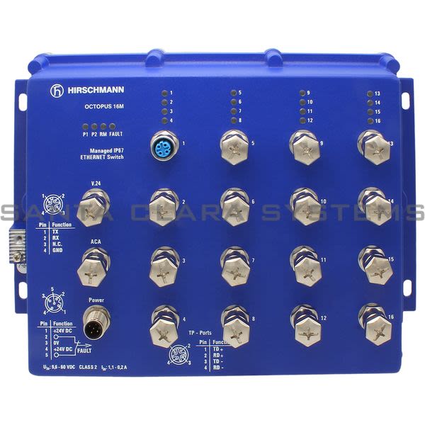 Hirschmann 943912-011 Ethernet Switch | Octopus 16M Product Image