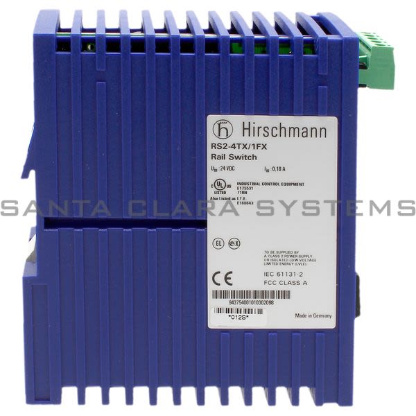 Hirschmann RS2-4TX-1FX Ethernet Switch Product Image