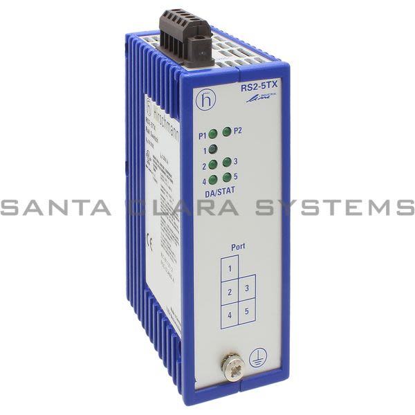 Hirschmann RS2-5TX  Ethernet Rail Mount Switch Product Image