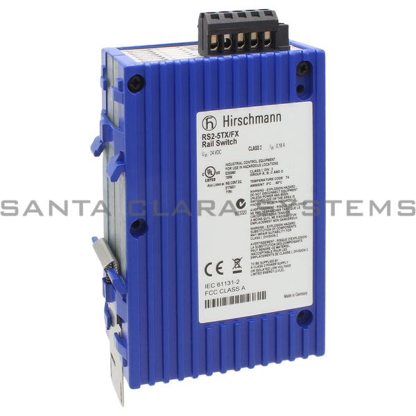Hirschmann RS2-5TX-FX Ethernet Rail Switch Product Image