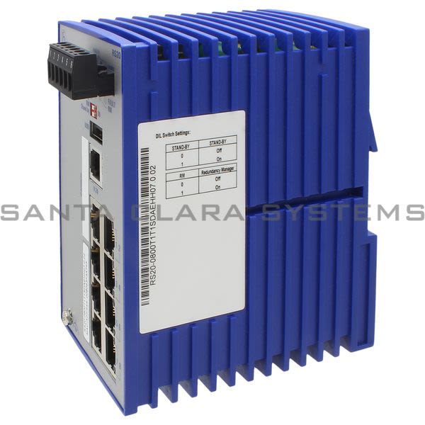 Hirschmann RS20-0800T1T1SDAE  Managed Ethernet Rail Switch | 943 434-021 Product Image