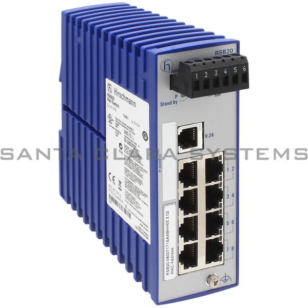 Hirschmann RSB20-0800T1T1SAABHH  Ethernet Rail | 942014001 Product Image