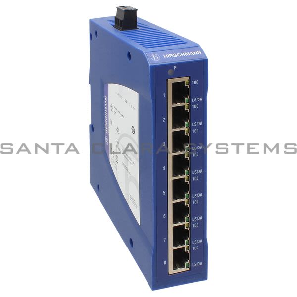 Hirschmann SPIDERII8TX 8 Port Ethernet Switch Product Image