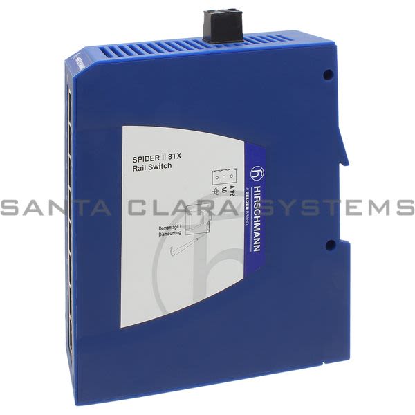 Hirschmann SPIDERII8TX 8 Port Ethernet Switch Product Image