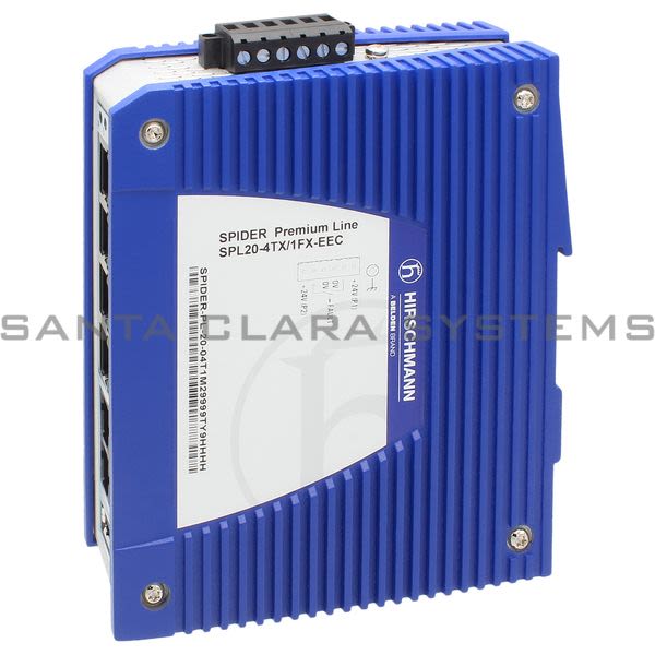 Hirschmann SPIDER PL-20-04T1M29999TY9HHHH  Ethernet Switch Product Image