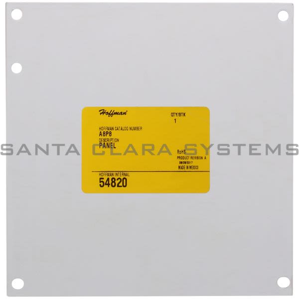 Hoffman A8P8 Panel Product Image