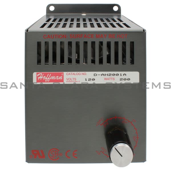 Hoffman DAH2001A  nVent Electric Heater Product Image