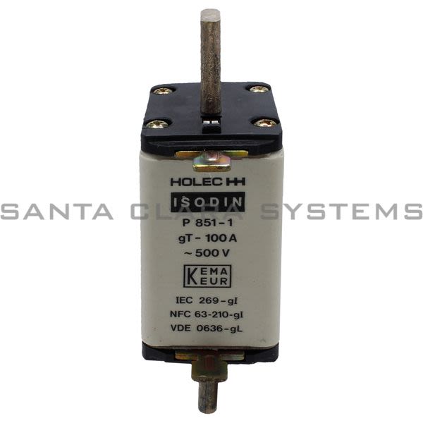 Holec P851-1-100A Fuse Link | ISODIN Product Image