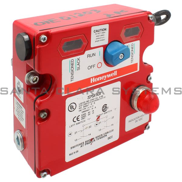 Honeywell 2CPSA1A3A Cable Pull Safety Switch Product Image
