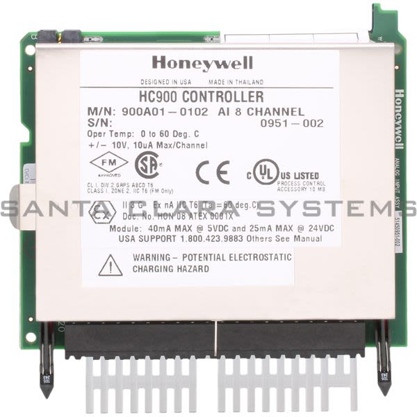 Honeywell 900A01-0102 Input Module Product Image