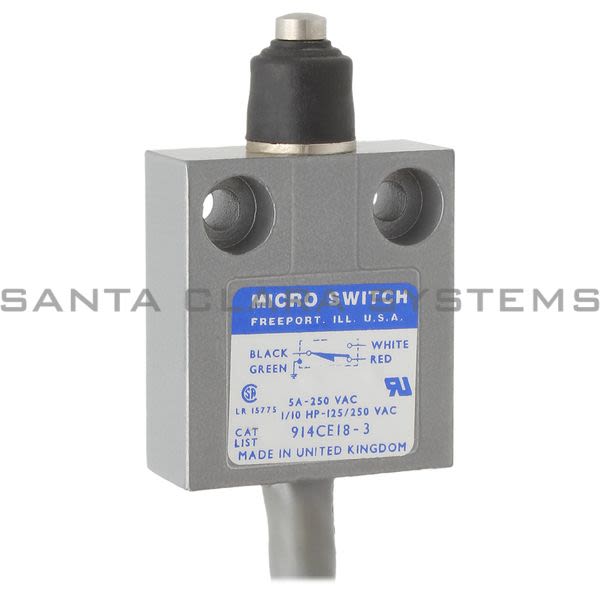 Honeywell 914CE18-3 Limit Switch | Microswitch Product Image