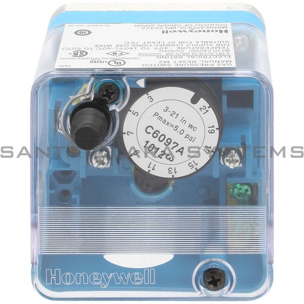 Honeywell C6097A 1012  Pressure Switch Product Image
