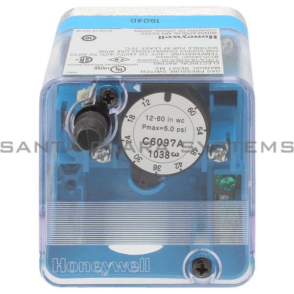 Honeywell C6097A1038 Pressure Switch Product Image