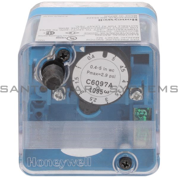 Honeywell C6097A1095 Pressure Switch Product Image