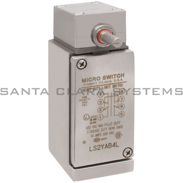 Honeywell LS2YAB4L Limit Switch | Microswitch Product Image